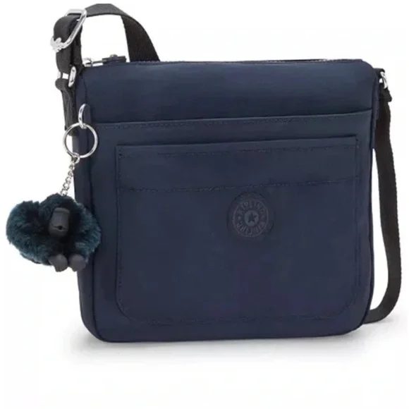 NWT • Kipling • Women's Sebastian Crossbody Bag • Blue Bleu 2 • - Picture 3 of 7